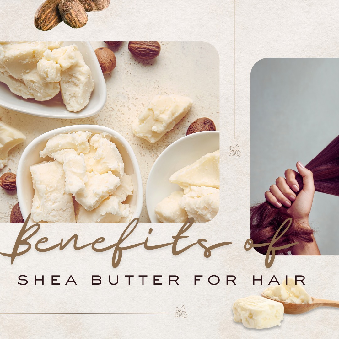 âœ¨Nourish your hair naturally with Shea Butter! âœ¨ 

Shea Butter is packed with vitamins and fat