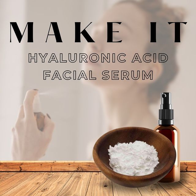 âœ¨ RECIPE ALERT â€“ Hyaluronic Acid Facial Serum âœ¨

Looking to achieve that radiant-looking ski
