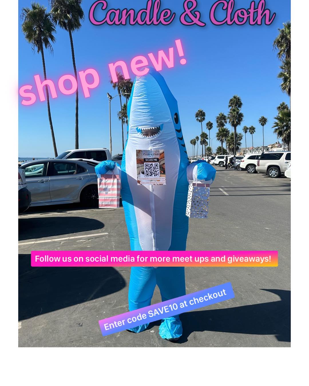 Follow us on social media for more meet ups and giveaways on the weekends! Shop new arrivals at http