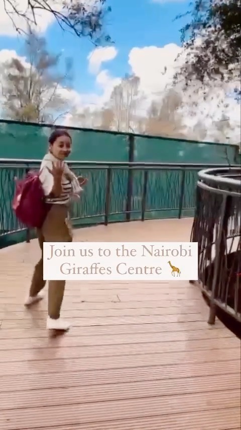 If you love giraffes 🦒 this place is for you 🤍 \ngiraffecentre_ in Nairobi 🇰🇪 gives you the oppo