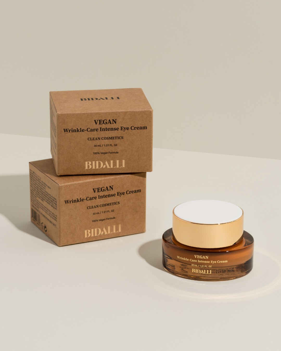 Because tired eyes don’t match your energy👀\n\nBidalli Vegan Wrinkle Care Intense Eye Cream looks a