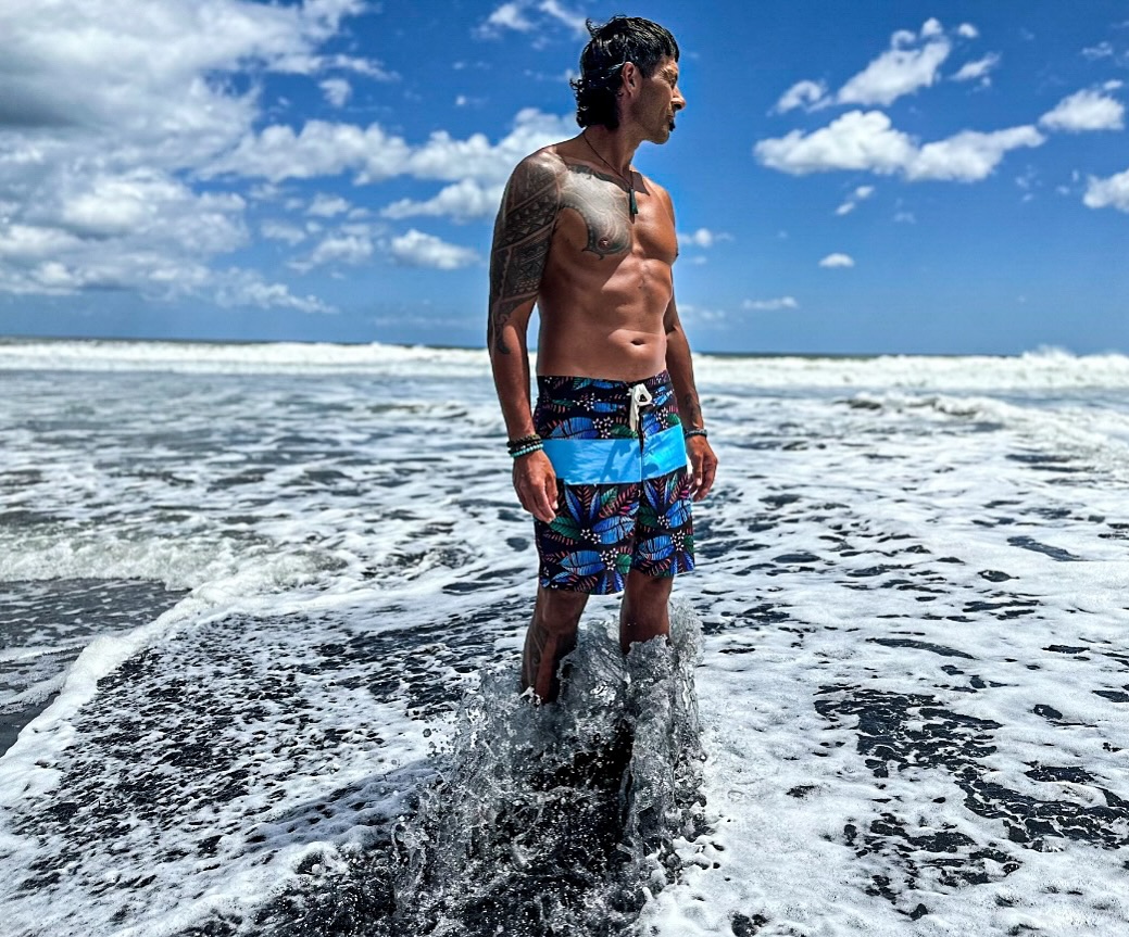 the Whenua 19” Boardshort - a sustainable and versatile choice for the bold and daring. Crafted from