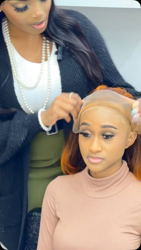#Hershe wig install color P33/350 \n\n#wiginstall #wig #shop #besthair #hair #naturalhair #colorhair
