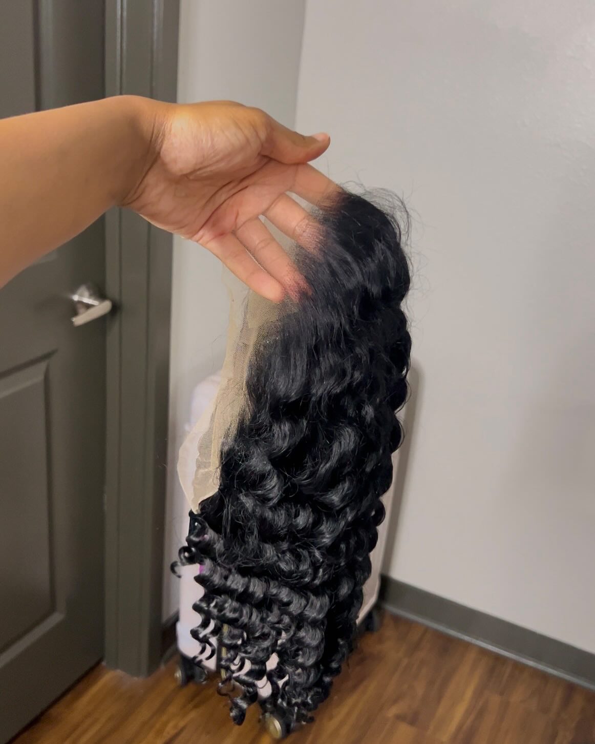 #Hershe Arabian 26” Deep Wave Wig 🔥 Customer Install 😍💗 \n\nShop Here 👉🏽 https://shophershe.com