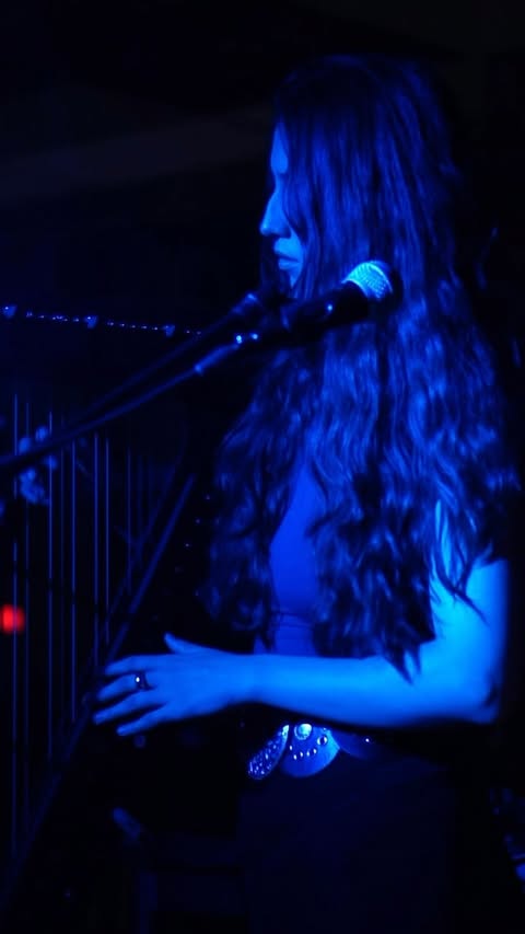 X años de @ssensorial con mi @harp_e_harp 🖤🪽 

#harp #electroharp #liveset #harpist