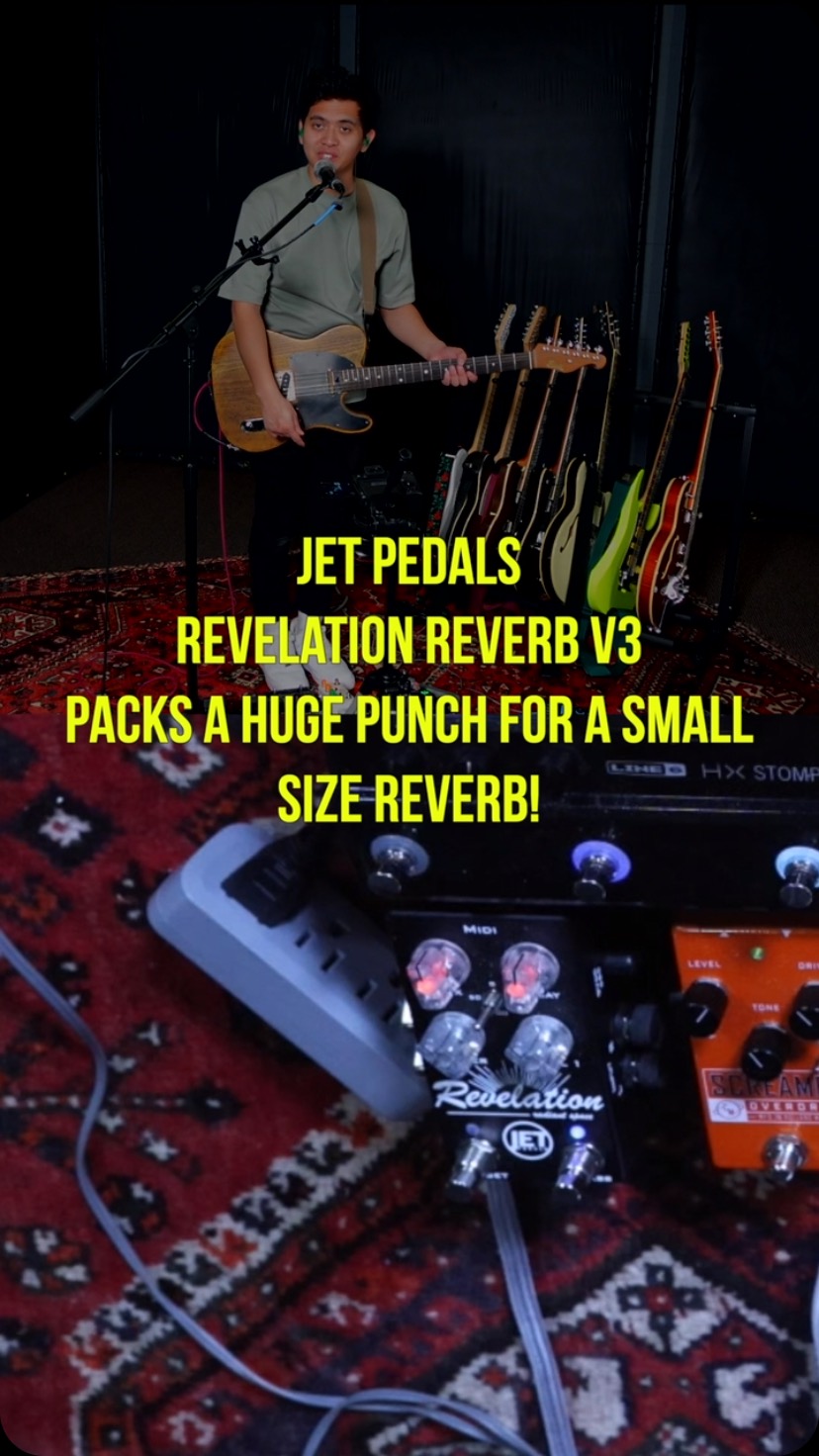 My @jetpedals Revelation Reverb V3 gives me all the reverb i need and more for such a smaller sized 