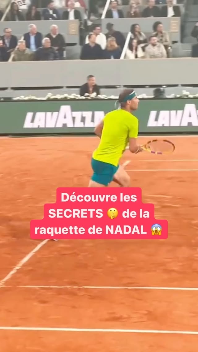 LA RAQUETTE DE RAFA ðŸ˜³ðŸ¤©

Jules te fait dÃ©couvrir les secrets de la VRAIE raquette de Rafa ! ðŸ