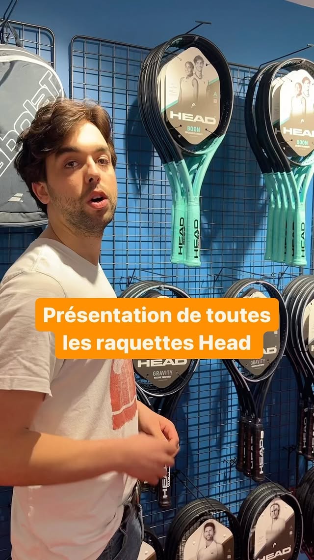 TOUTES LES RAQUETTES HEAD ! ðŸ¤©

Aujourdâ€™hui notre expert Jules te prÃ©sente toutes les raquettes