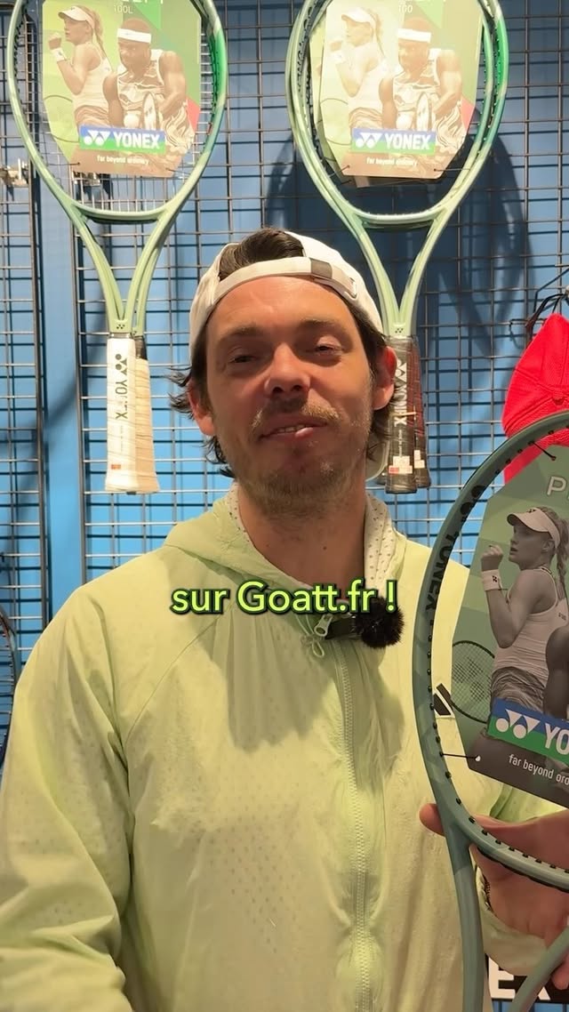 LA PERCEPT ðŸ‡¯ðŸ‡µðŸŽ¾

Si tu as un jeu qui nÃ©cessite beaucoup de contrÃ´le, la @yonexfr Percept e