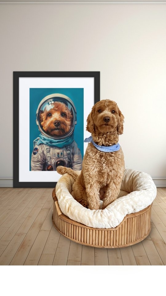 Your pet deserves to be where they belong at the center of your home and heart. 🌟\n #petportrait #c