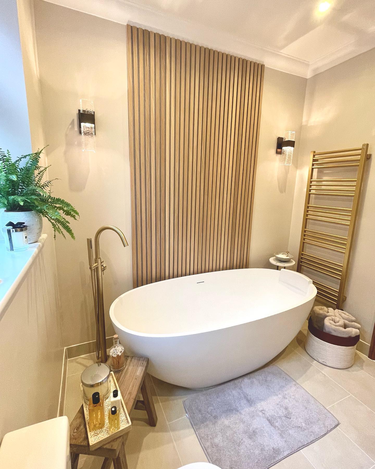Bathroom Makeover! So pleased with our new bathroom. Still got the window shutter to come and the va