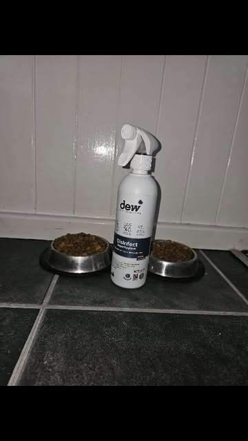Got pets?\n\nWeve got you covered!\n\nHere we used the dew_products Disinfect after having a quick c