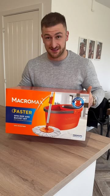 Macro Max ‘Faster’ Spin Mop & Bucket 🫧🧽🧼\n\nHere is a quick video on how to assemble & use this a