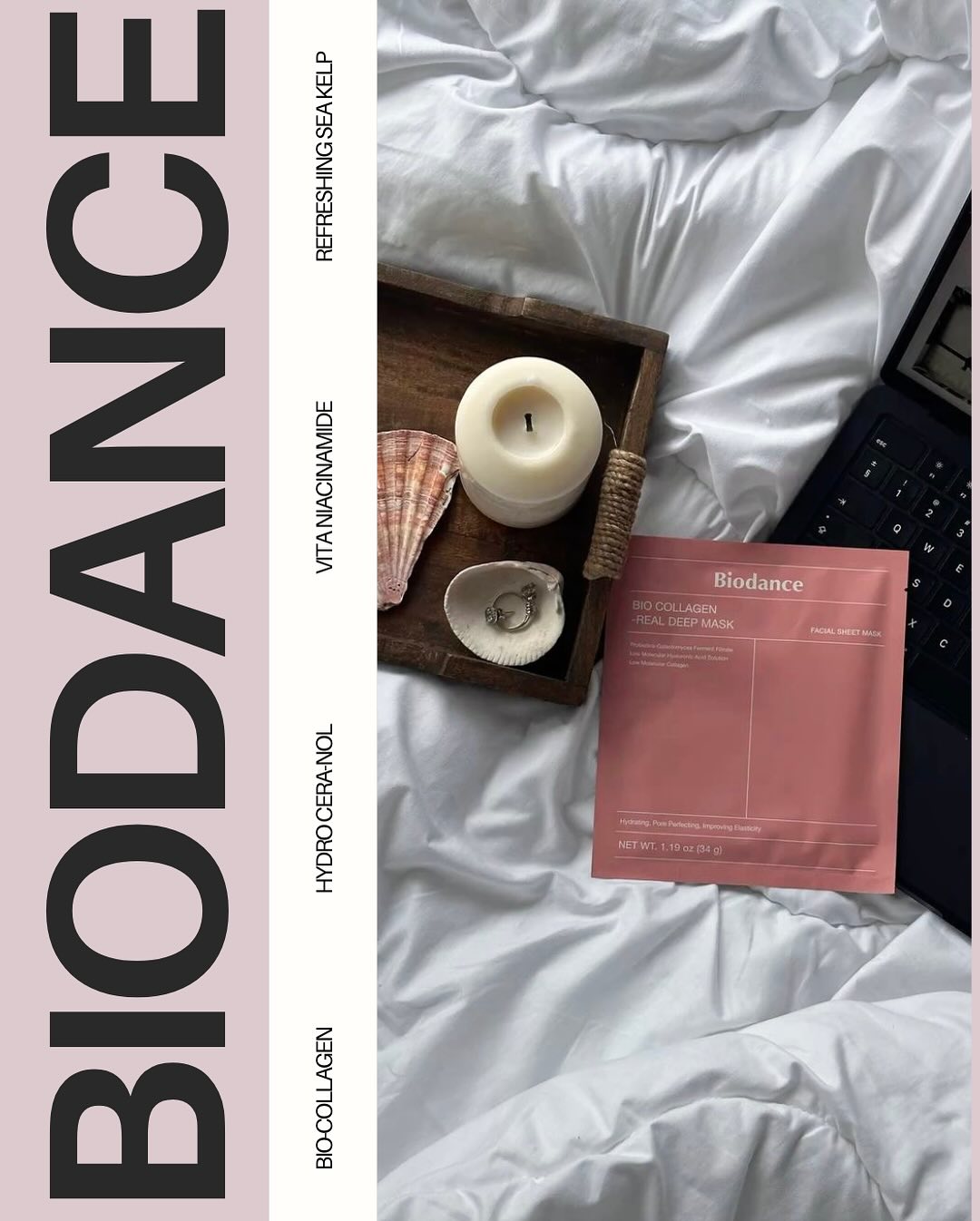 ✨ Маски Biodance — справжній ритуал для шкіри.\n4 варіанти — кожна маска з унікальним ефектом:\n• Bi