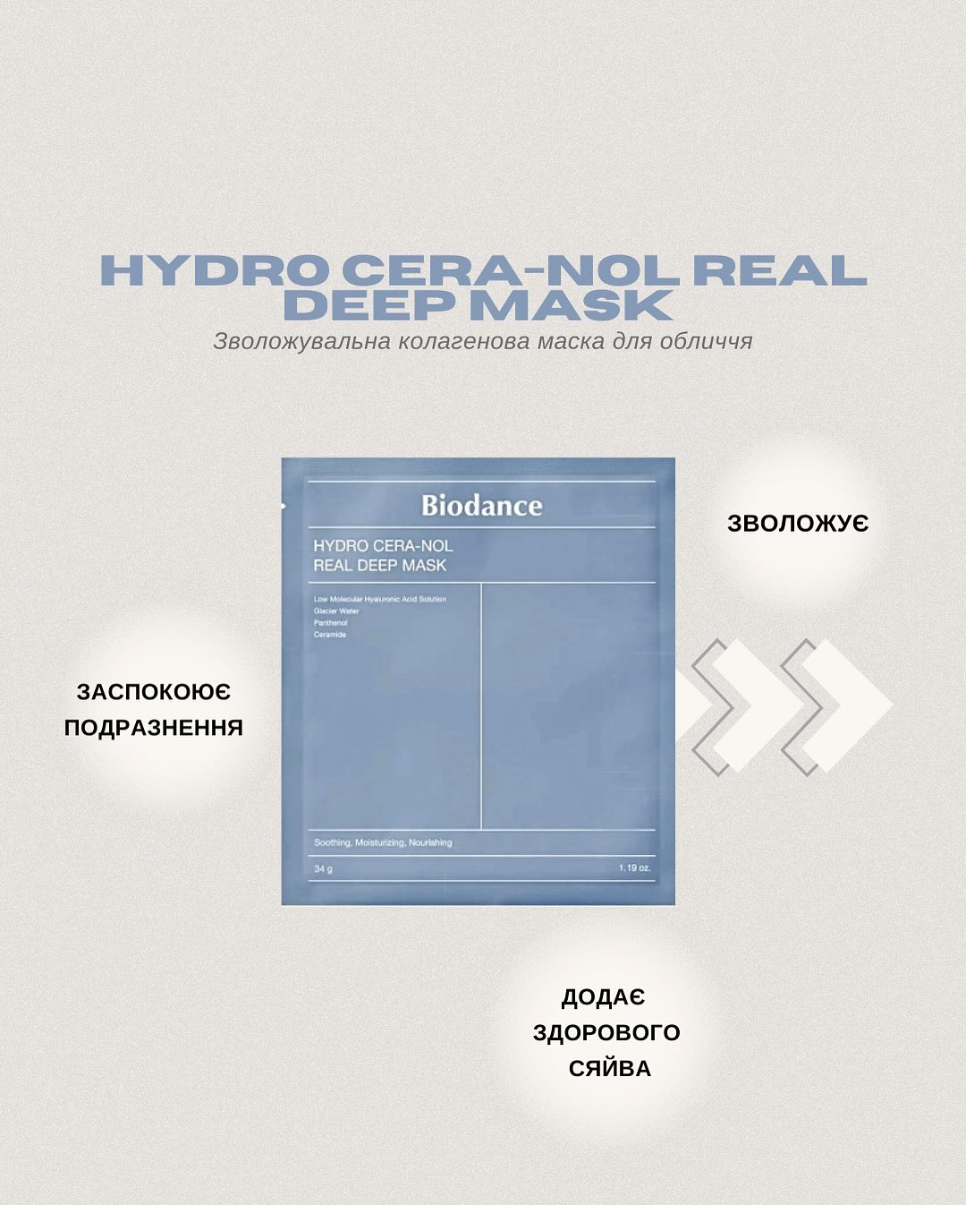 ✨ Маски Biodance — справжній ритуал для шкіри.\n4 варіанти — кожна маска з унікальним ефектом:\n• Bi