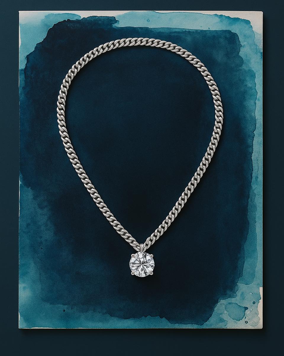 A delicate expression of elegance and brilliance. This bracelet features round-cut and heart-shaped 