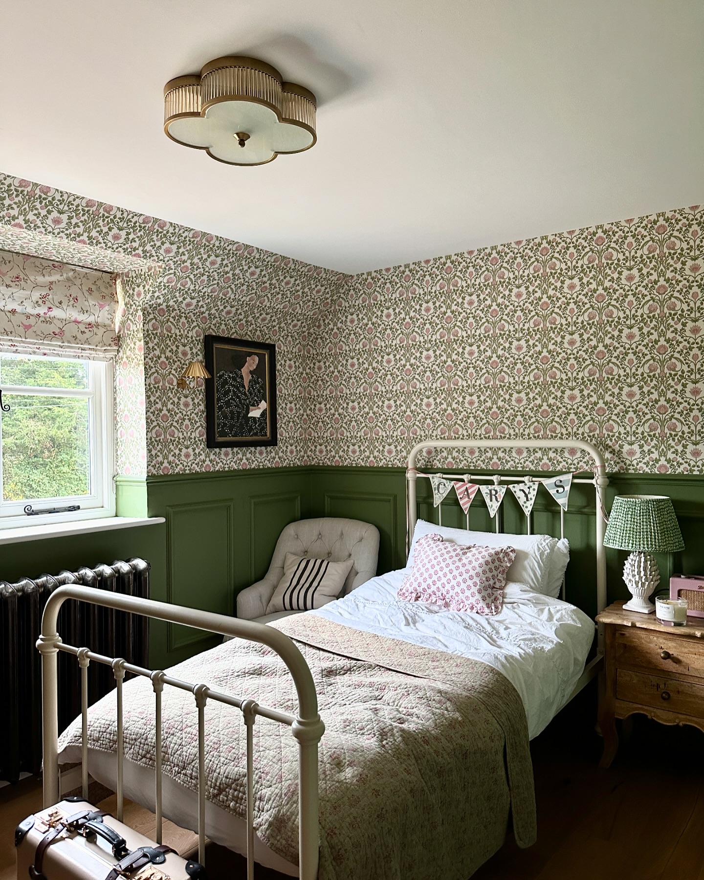 Before this year, Iâ€™ve never experimented with wallpaper - I sense it could become quite addictive