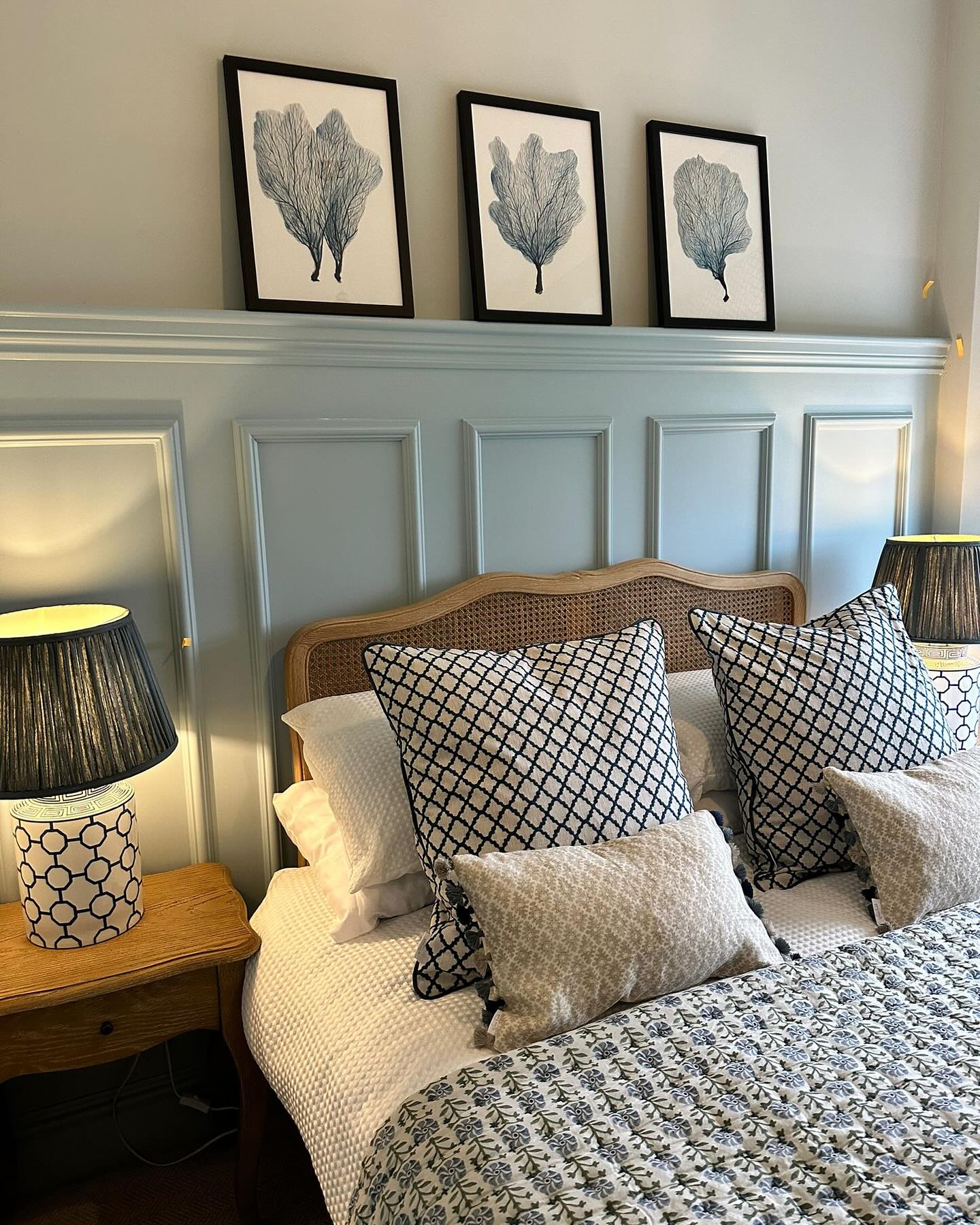 A few finished shots of Bed 4 at drym_house along with the process and the room before. We’ve shown 