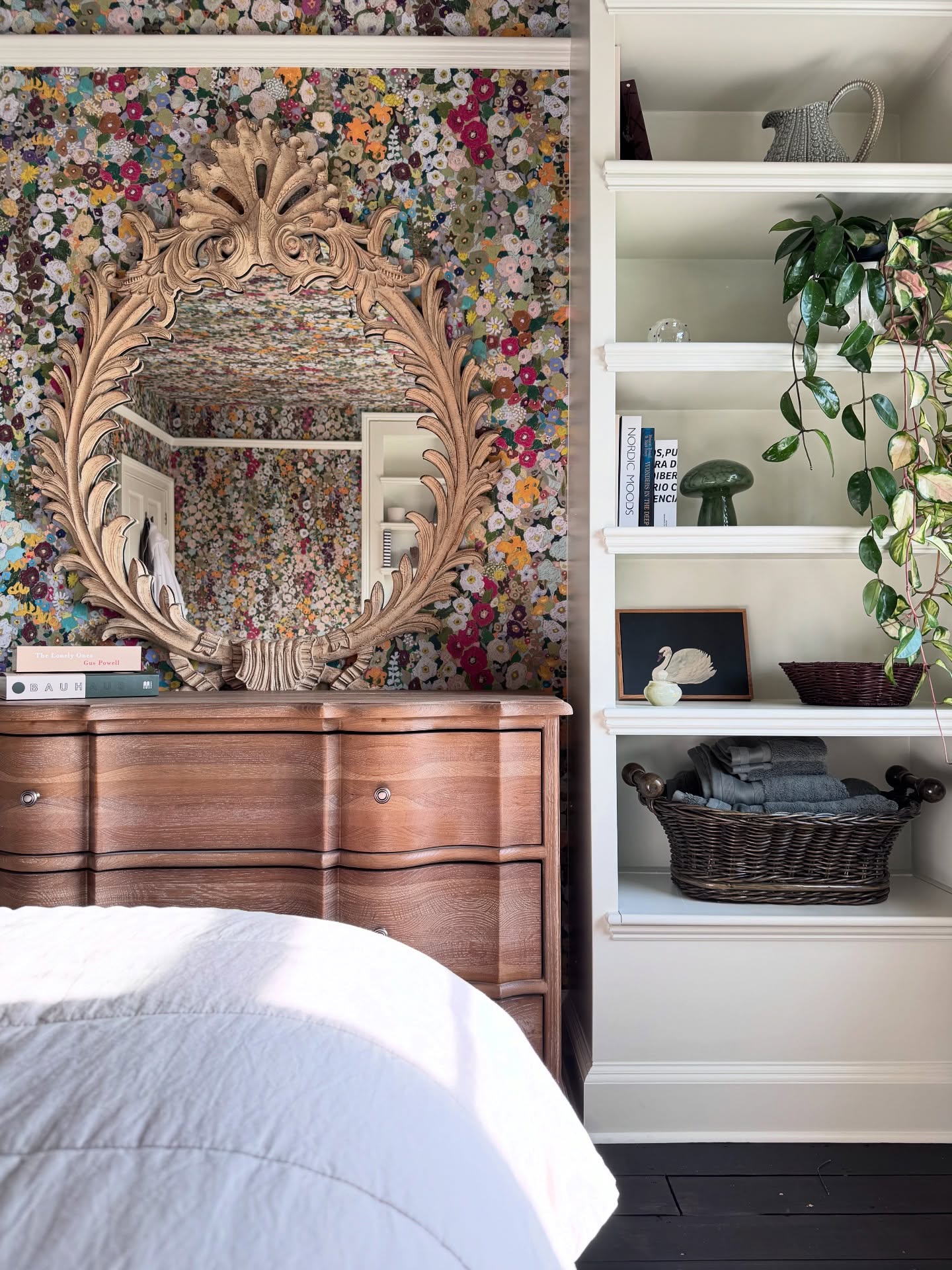 Evolution of the guest room! Still by far my favourite room! We have had a few people stay already w