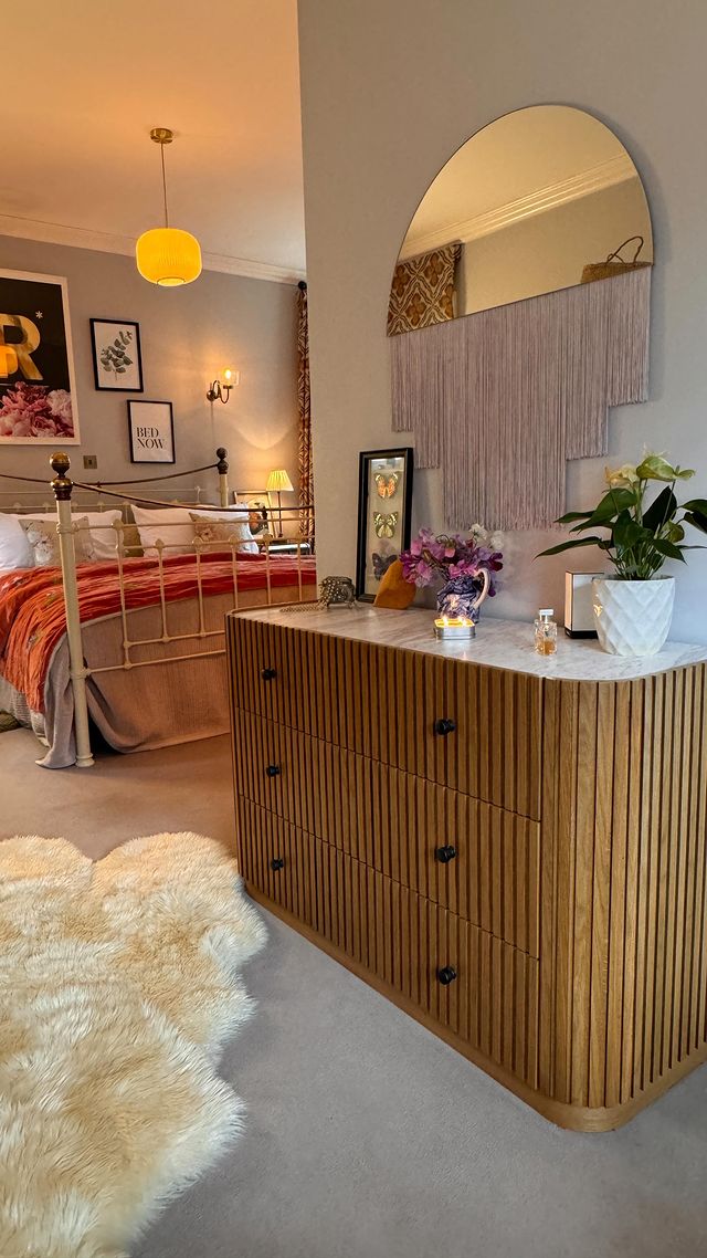 AD~ â€¦Â Â This guest bedroom has always lacked something but thankfully no more as featherandblack 