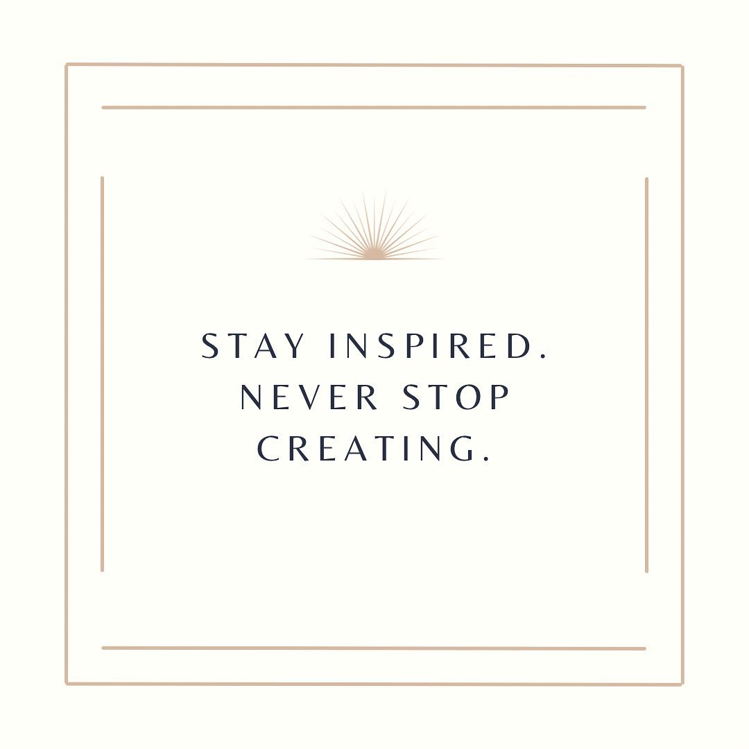☁️ When you stop creating, you stop growing! ☁️