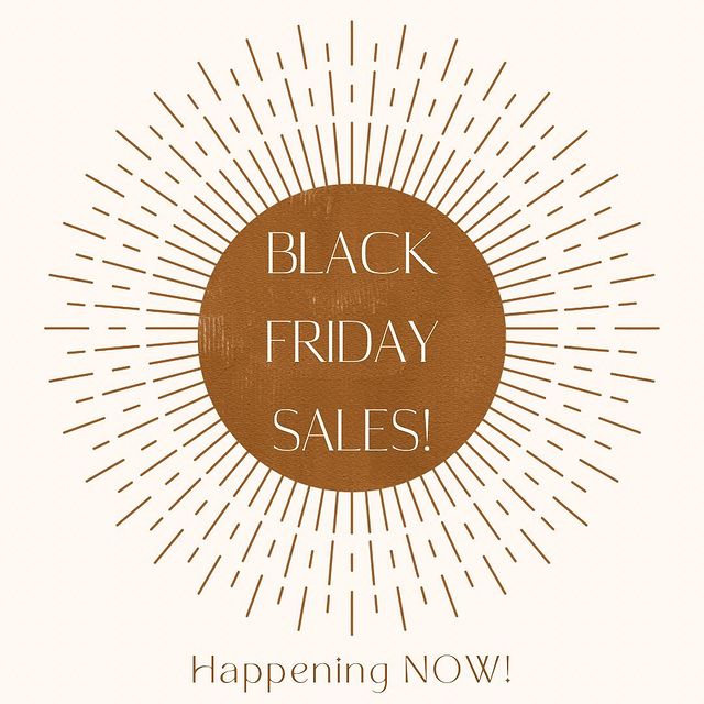 ✨ We have so many Black Friday Sales happening RIGHT NOW! Make sure you check out our online store o