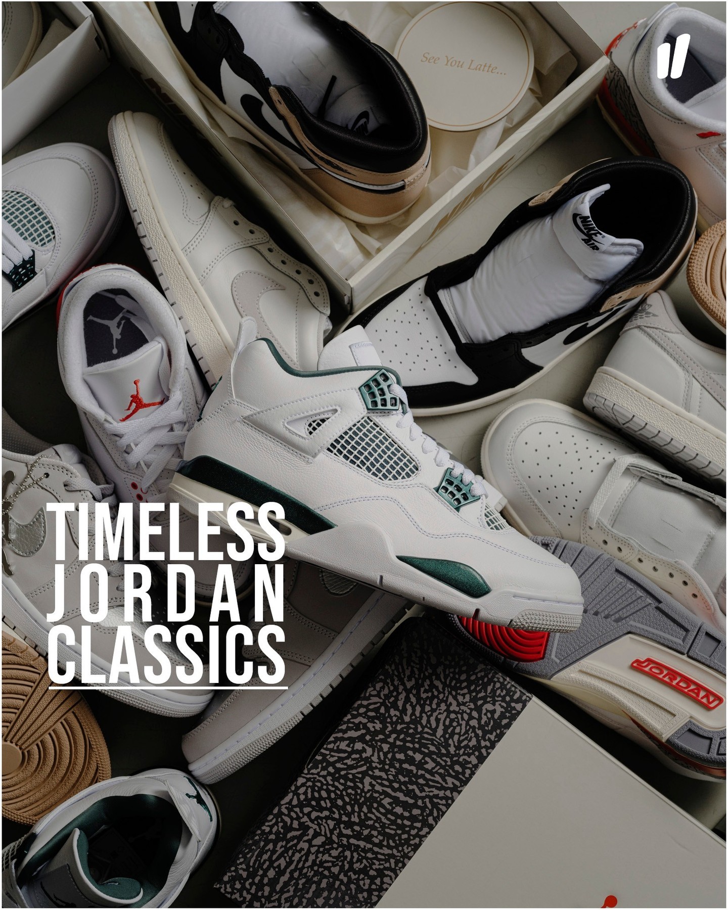 Timeless Jordan classics ⁠
⁠
Which one is your all-time favorite Jordan model? ⁠
⁠
Shop Jordan >> li