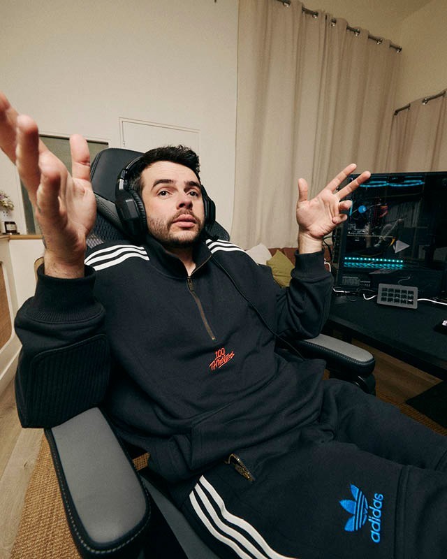 100 Thieves x adidas 💧 May 31th⁠
⁠
The ‘Three Stripe’ taps Nadeshot and 100 Thieves for a first of 