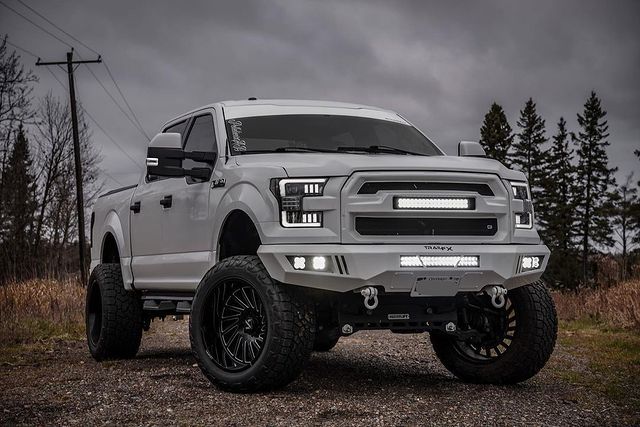Repost: @oxwhite2.7 

F150 with TrailFX color-matched bumper ðŸ”¥ðŸ”¥ðŸ”¥

#trailfx #f150 #ford #fro