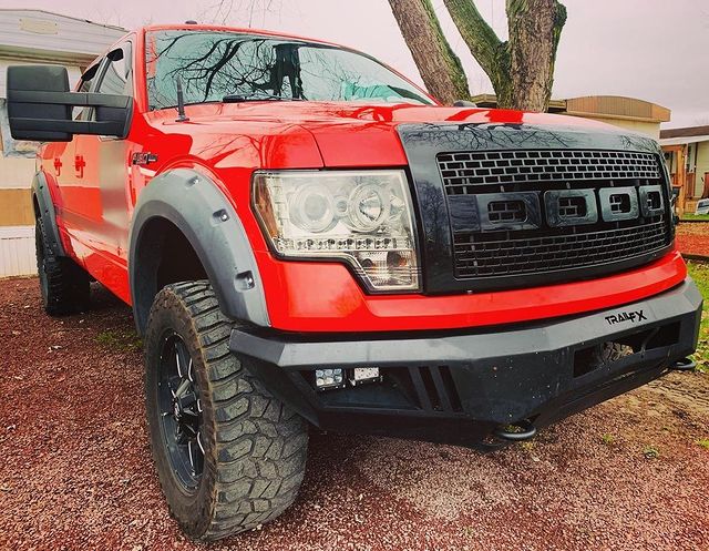 ðŸ“¸: @martzy_91 
F150 with TrailFX Front Bumper, LED Lights, and Fender Flares ðŸ§¨

#TrailFX #f150
