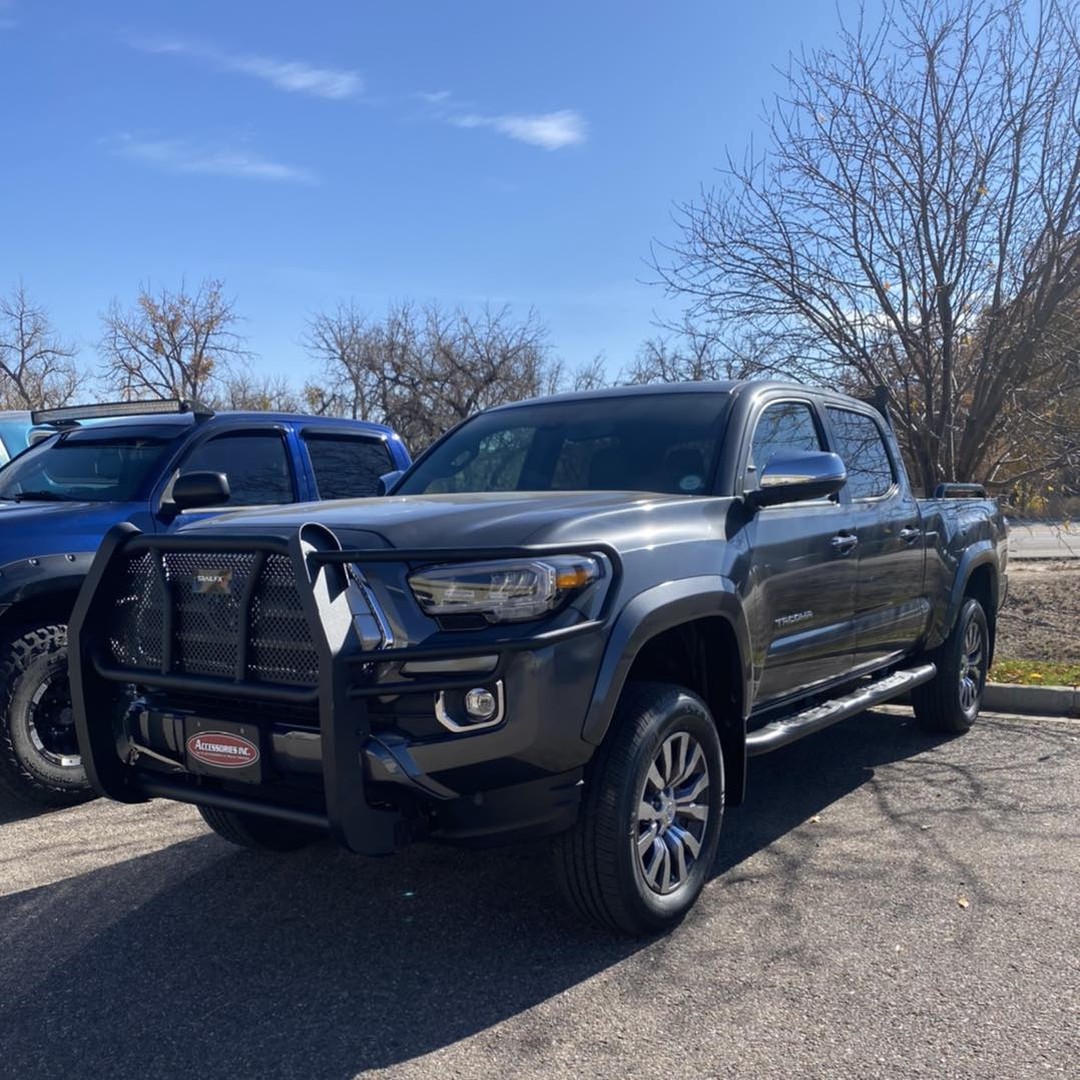 Toyota Tacoma with #TrailFX Extreme Grille Guard ðŸ”¥ðŸ”¥ðŸ”¥
ðŸ“·: @accessoriesinc5280 
#denvercolo