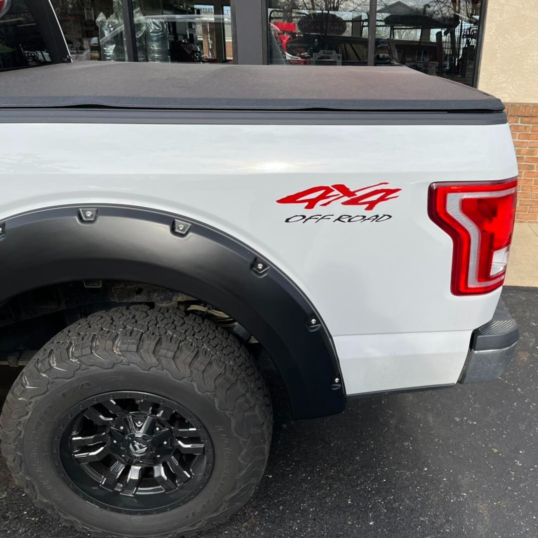 Ford F150 with #TrailFX soft-folding tonneau cover. 

There is still time to claim up to $50 off via