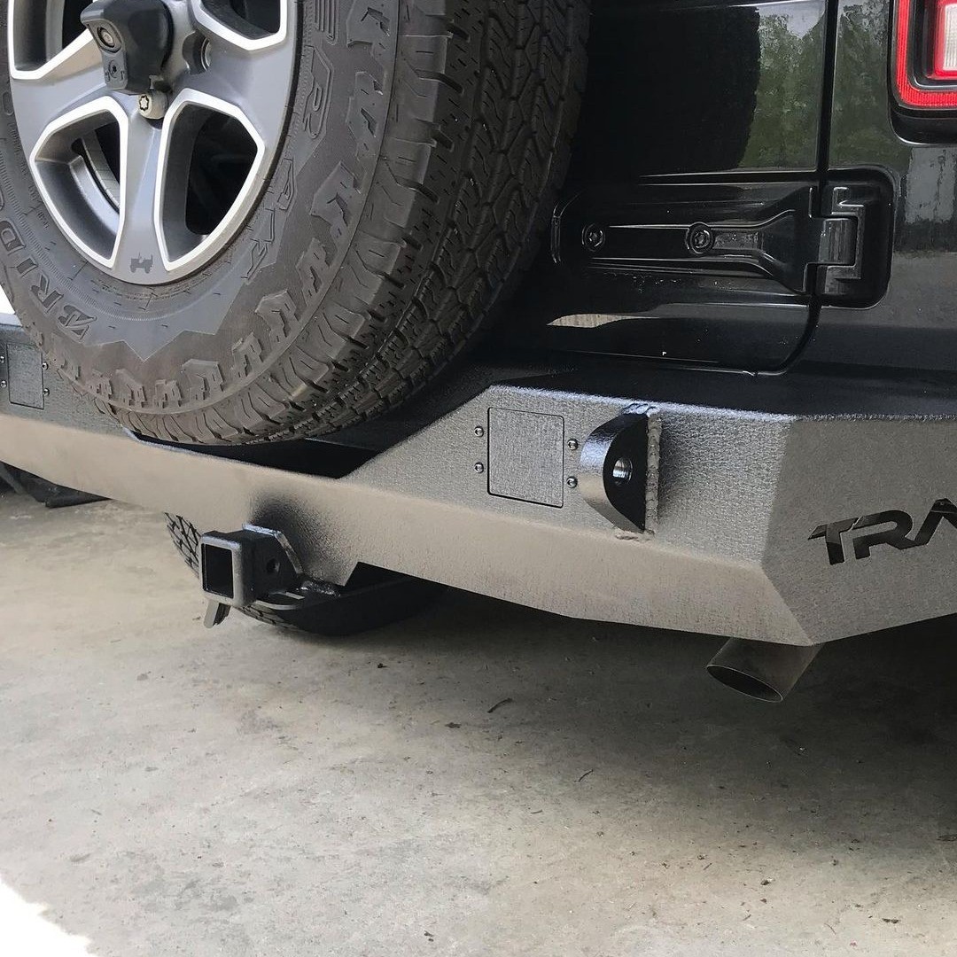 Jeep Wrangler JL with #TrailFX rear bumper ðŸ˜Ž
ðŸ“·: @autosportusa 
#uppersaddleriver #nj #shoploca