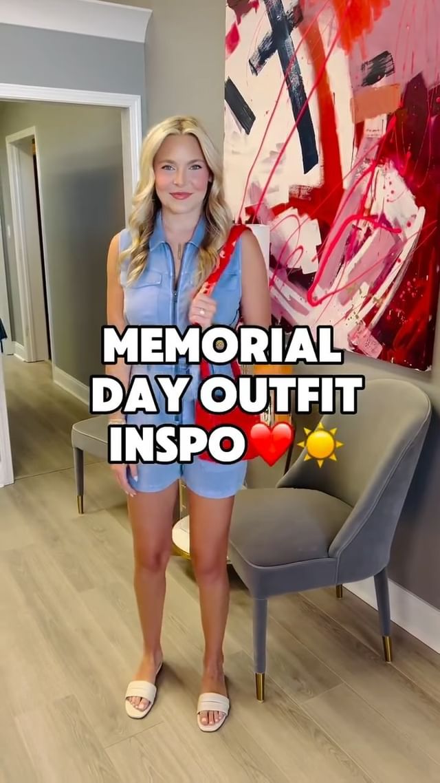 ALL the outfit inspo for your ❤️Memorial Day💙 weekend!☀️✨