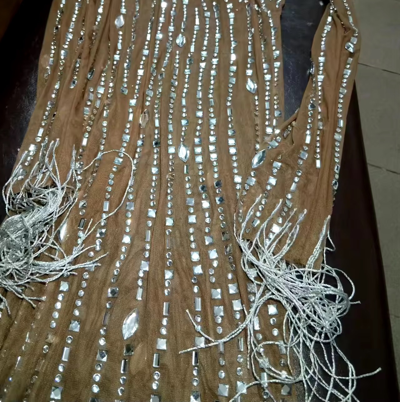 Rhinestone Transparent Long Dress. Available in various sizes.
.
#jeyboutique
#collaboratoon #clothe